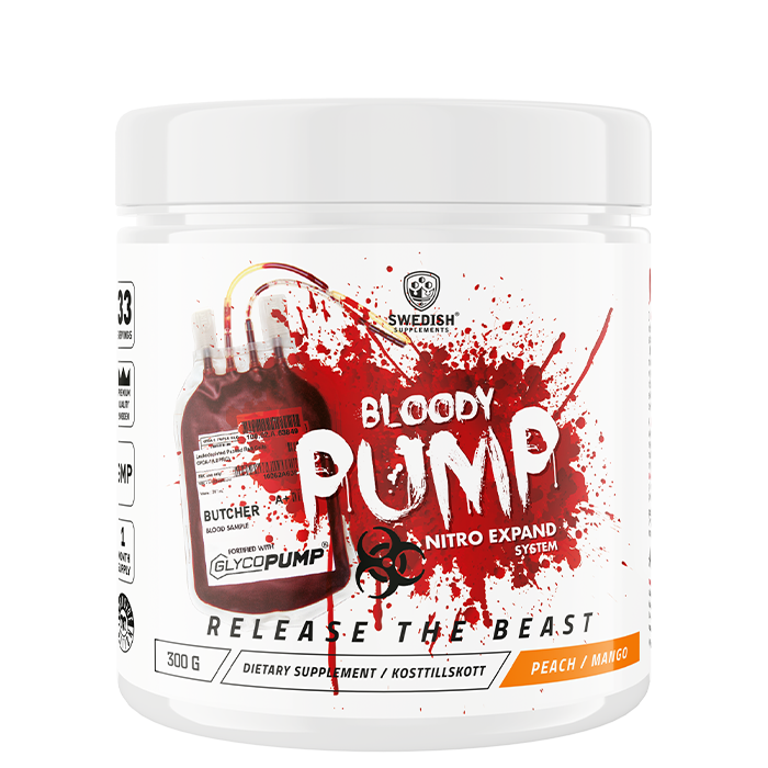 Bloody Pump PWO 300 g peach_mango