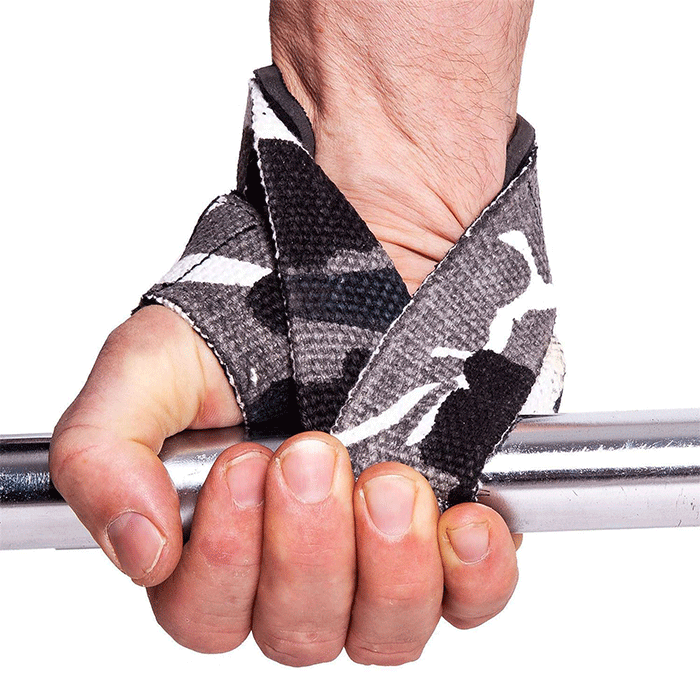 Figur 8 Straps trekkreimer Hvit Camo