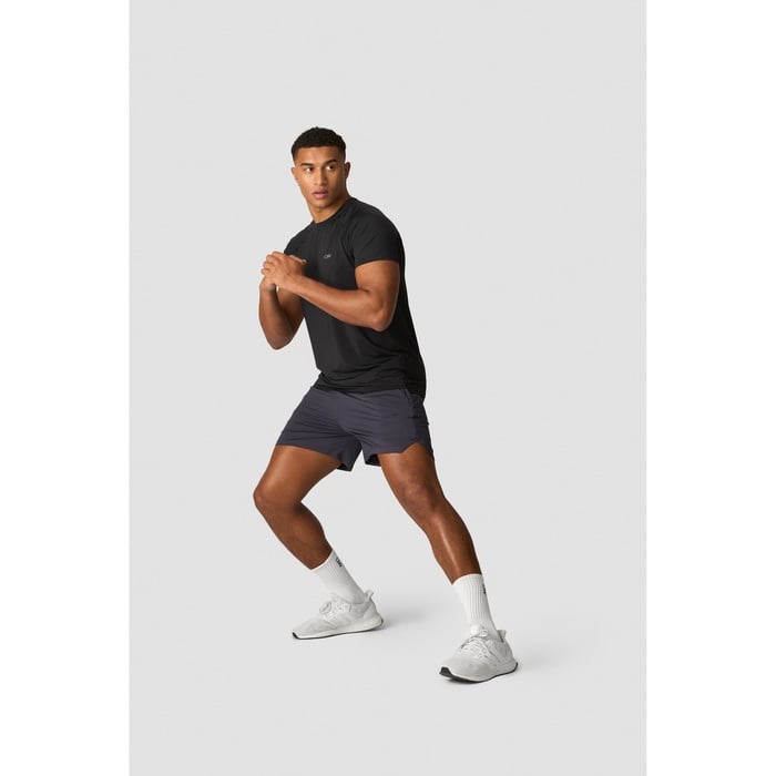 Workout T skjorte Svart