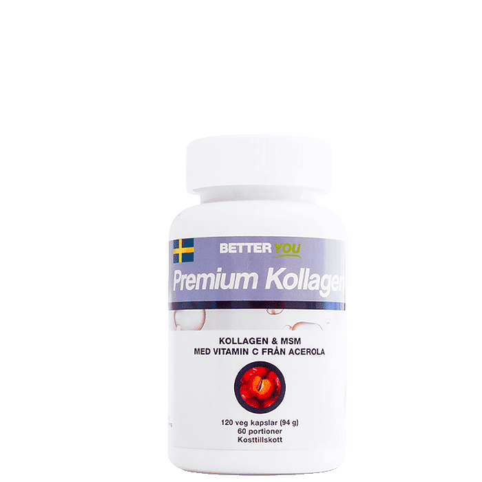 Premium Kollagen 120 kapsler