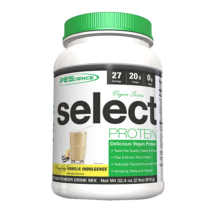 Select Vegansk Proteinpulver 27 porsjoner vanilla_indulgence