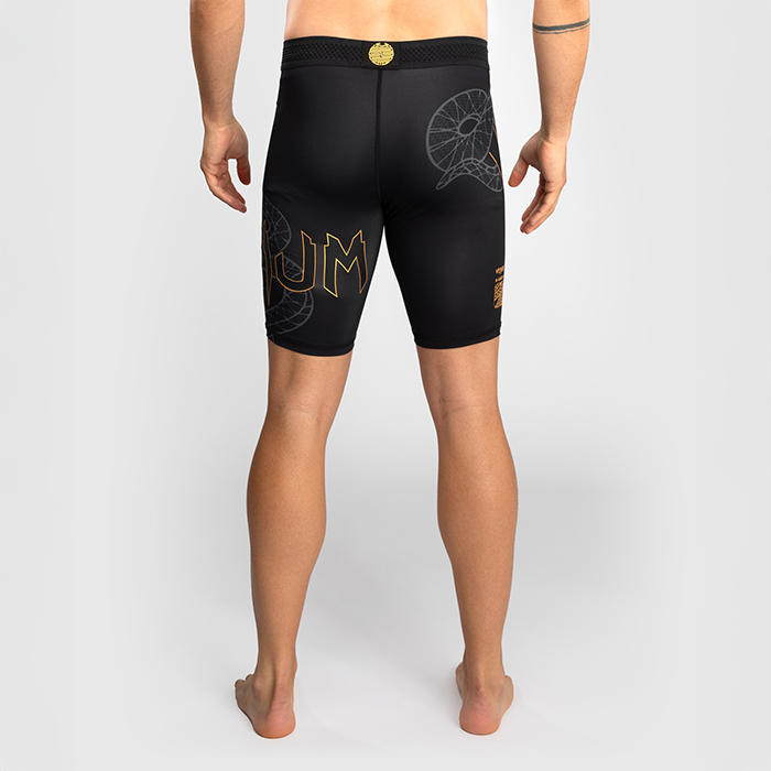 Serpenti Vale Tudo-Shorts Svart S&oslash;lv Gull