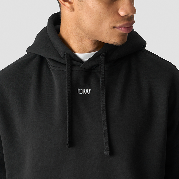 Everyday Oversized hoodie Svart