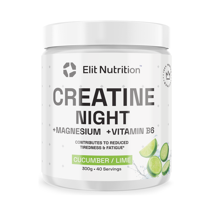 Creatine Night Magnesium + Vitamin B6, 300 g Lime/Cucumber