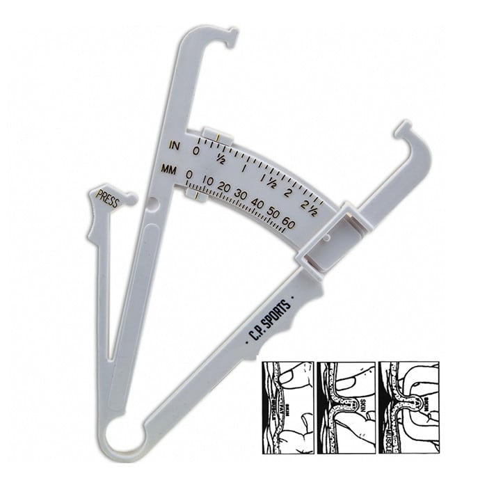 Fat Caliper, Fat Measurement, White