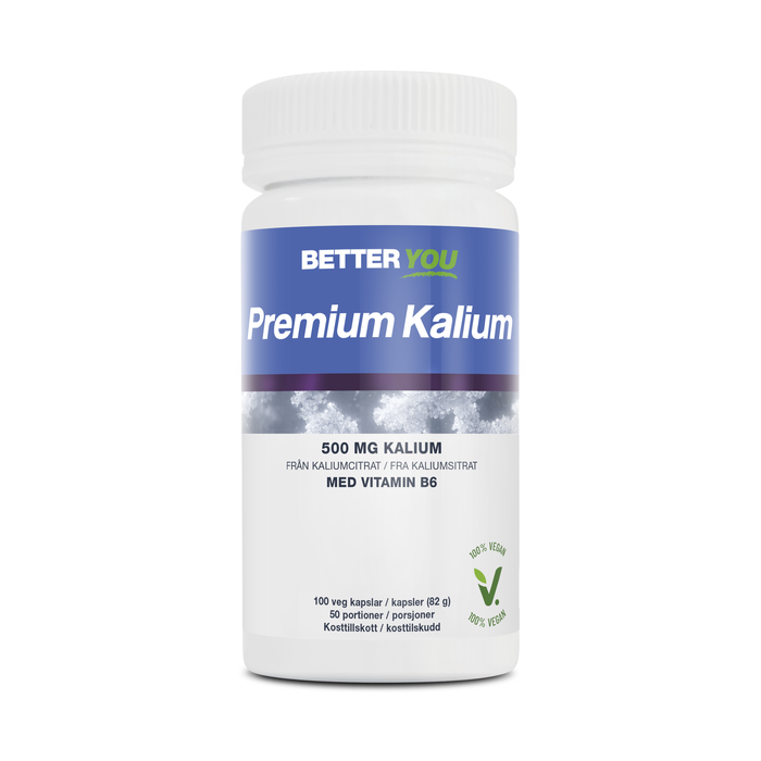 Kalium 250 mg 90 kapslar