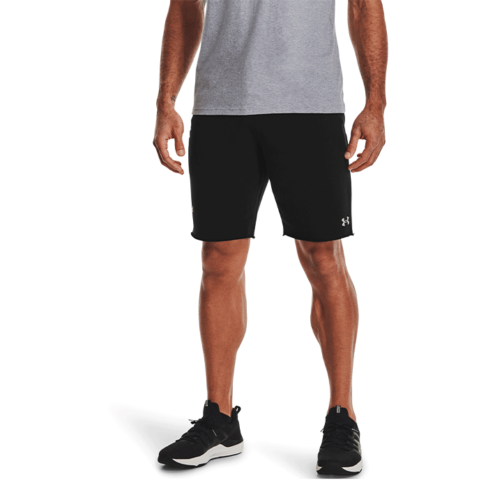 Bilde av Ua Project Rock Terry Shorts, Black