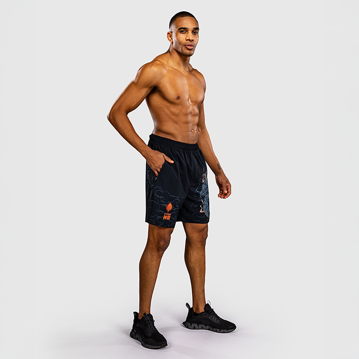 Venum Thunder Dragon Treningsshorts Svart Gr&aring; Kobber