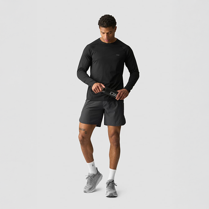 Mesh Treningsgenser Svart