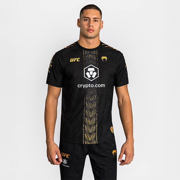 UFC Zenith by Venum Fight Night Trøye Jersey Svart Gull