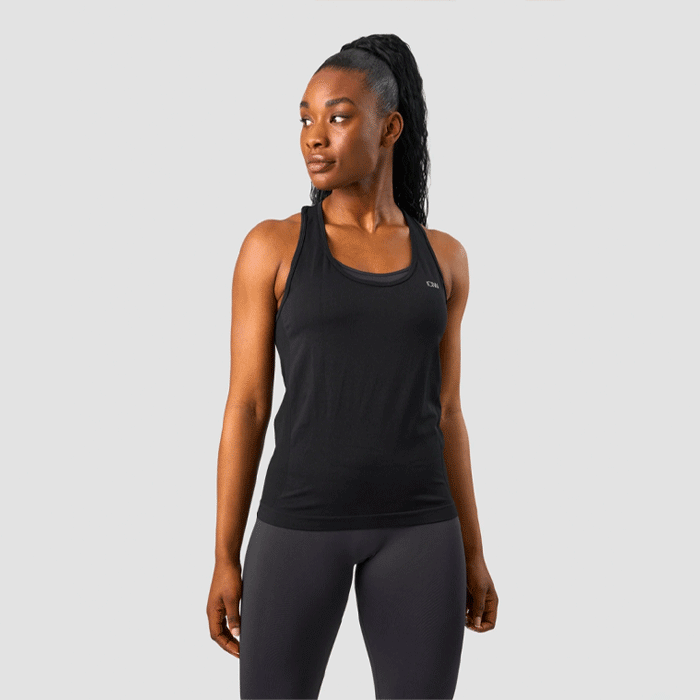 Everyday Seamless Tank Top, Black