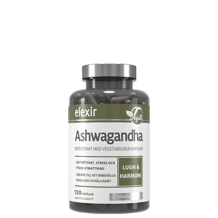 Ashwagandha, 120 veg. kapsler