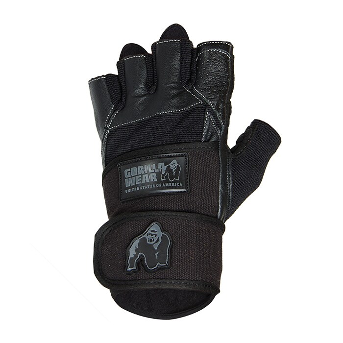 Dallas Wrist Wrap Gloves, black