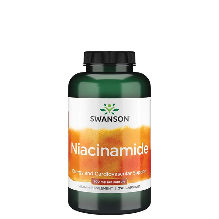 Niacinamide 500 mg 250 kapsler