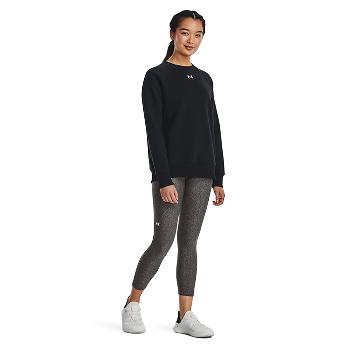 UA Rival Fleece Crew, Black