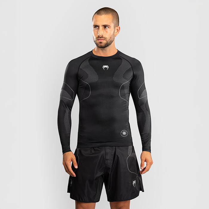 Nexus Rashguard Lang Erme Svart Sølv