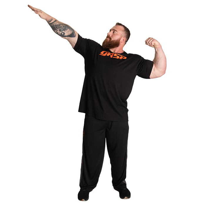 Legacy Gym T-skjorte Svart Orange