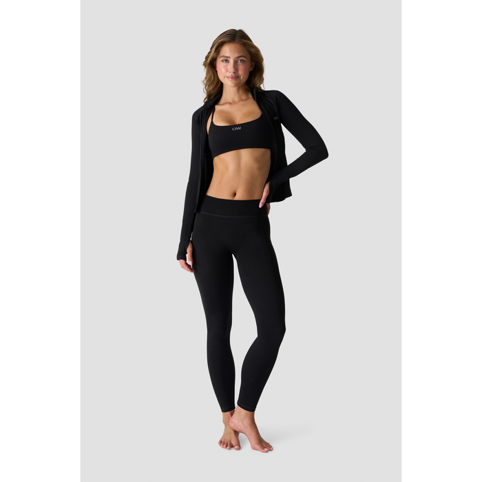 Luxe Tights Mid Rise Svart