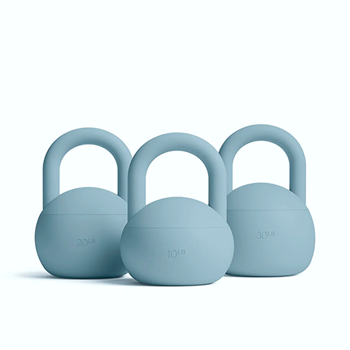 Kettlebell 10 lb 4,5 kg Bl&aring;