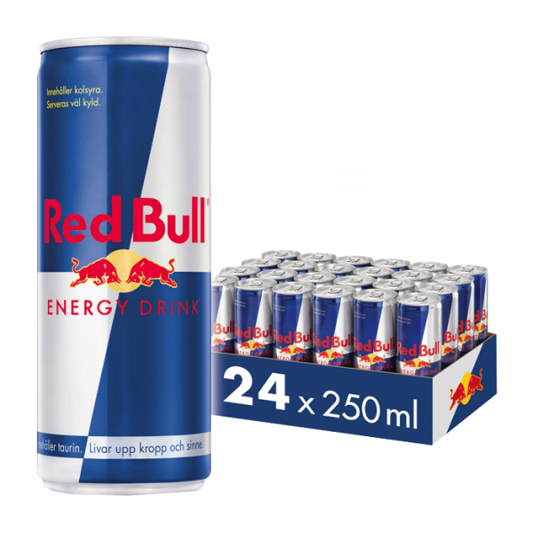 24 x Red Bull Energidrikk 250 ml Original