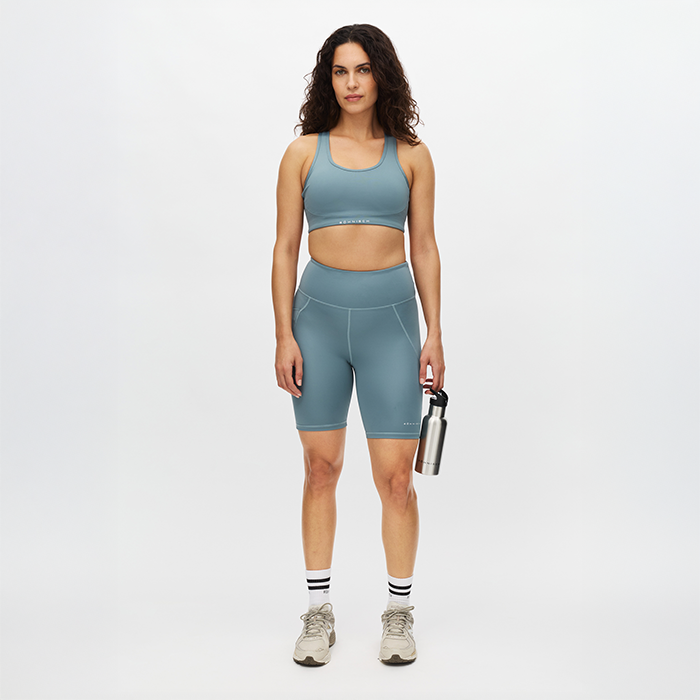 Flattering Sykkeltights Bl&aring;