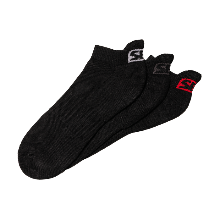 SBD Classic Trainer Socks 3-Pack Black