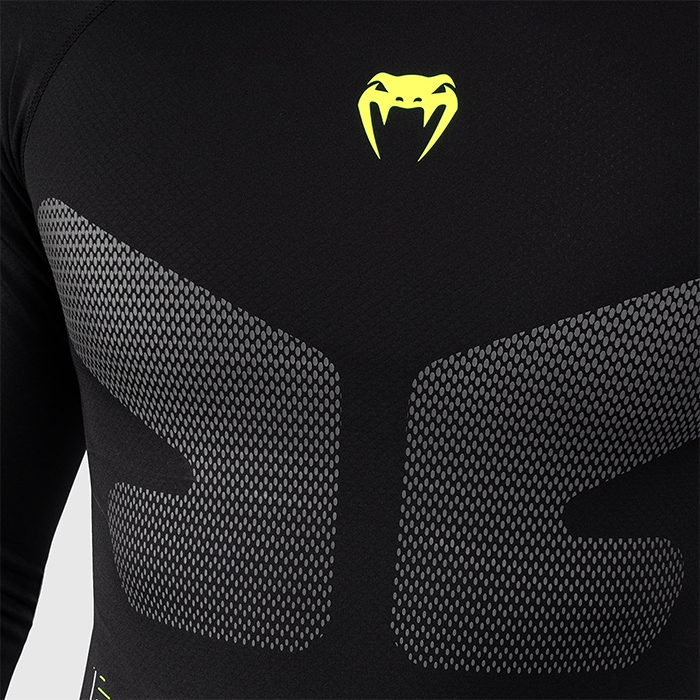 Training Camp 4.0 Rashguard Langermet Svart Gr&oslash;nn