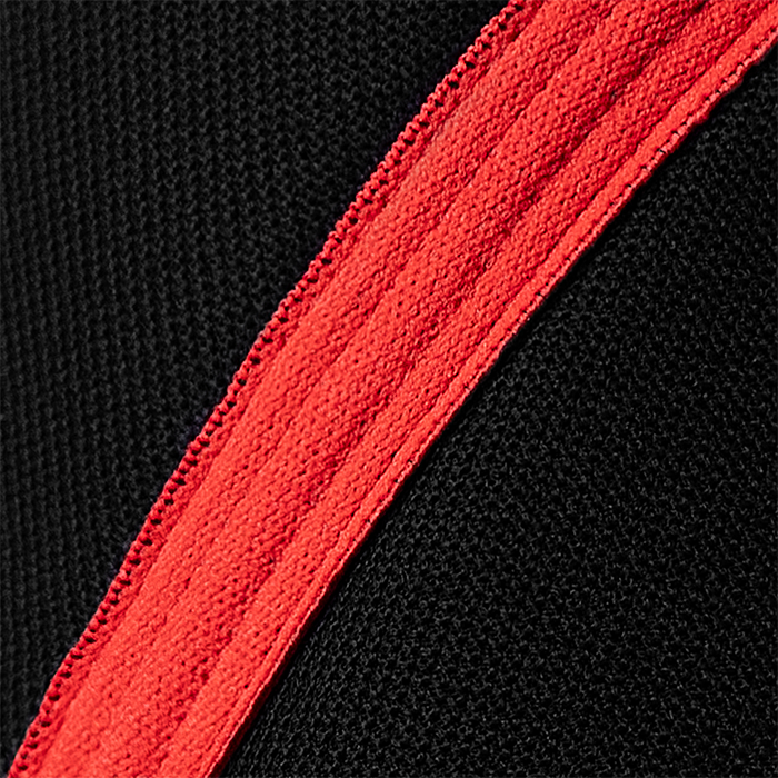 SBD Knee Sleeves, 7mm, Black/Red