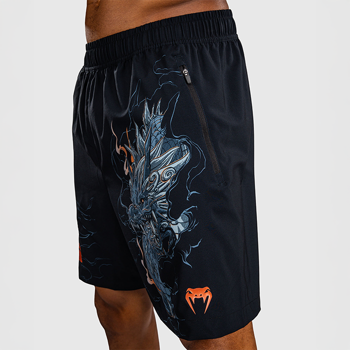 Venum Thunder Dragon Treningsshorts Svart Gr&aring; Kobber