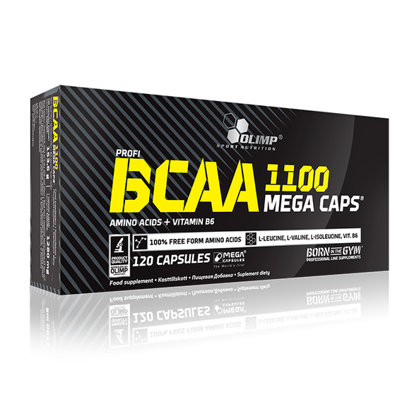 BCAA Mega Caps, 120 caps