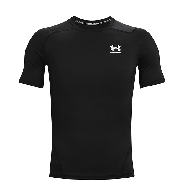 UA HG Armour Comp SS, Black