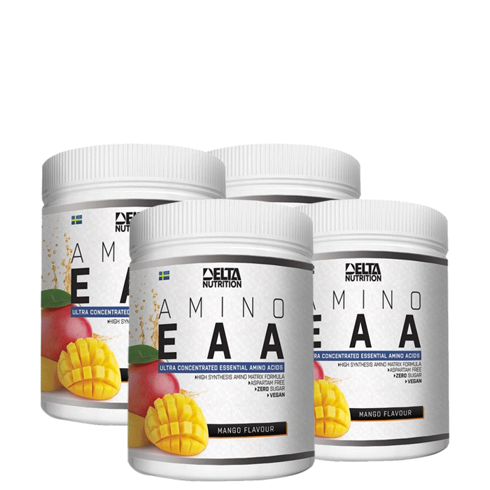 4 x EAA+ Aminosyrer 400 g