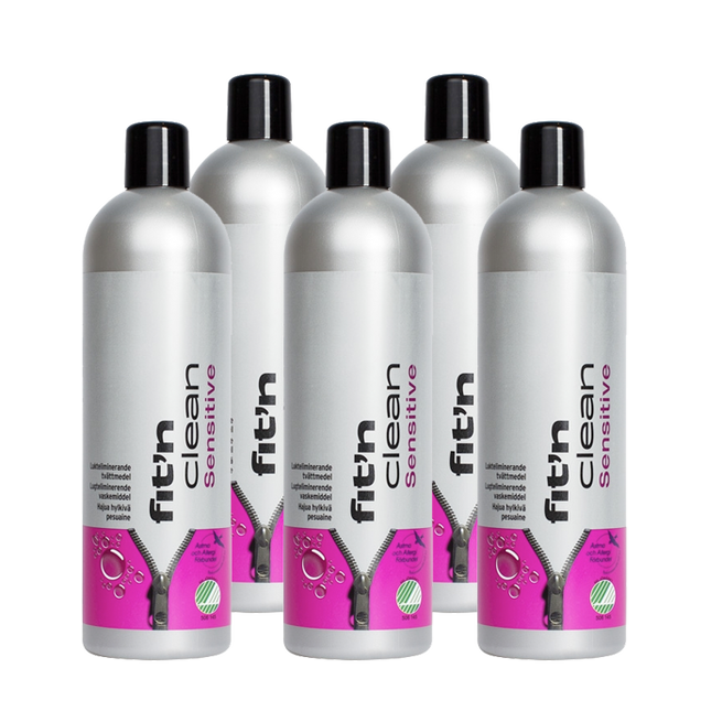 5-pack Fit'n Clean Sensitive Vaskemiddel