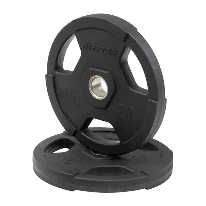 Master Fitness Gummikledd skive deluxe 50 mm, Vektskiver Gummi