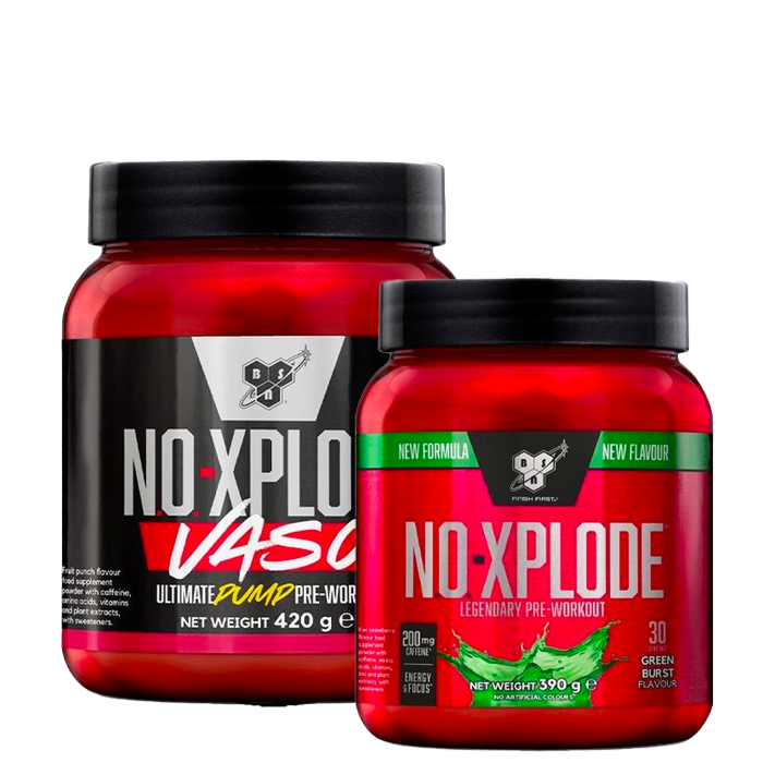 N.O.-Xplode Legendary, 30 servings + N.O.-Xplode Vaso PWO 420 g