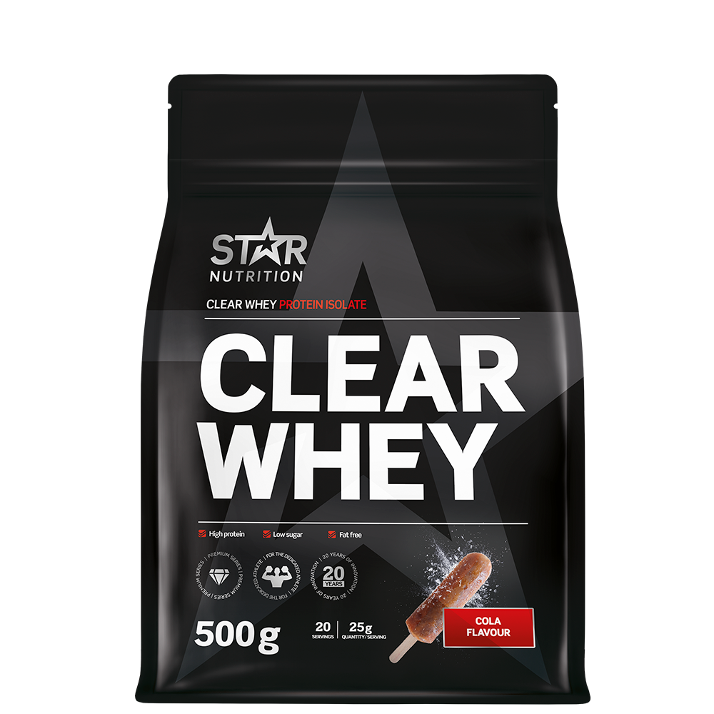 Clear Whey Myseprotein 500 g cola