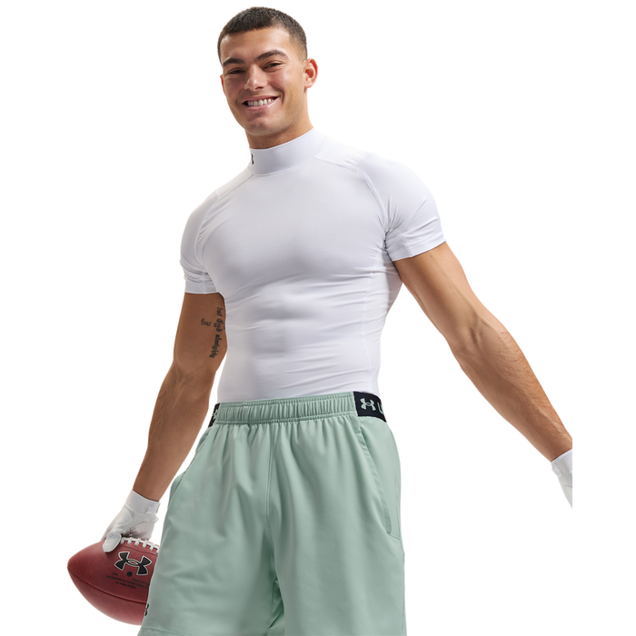 HeatGear Armour Mock T-skjorte Hvit