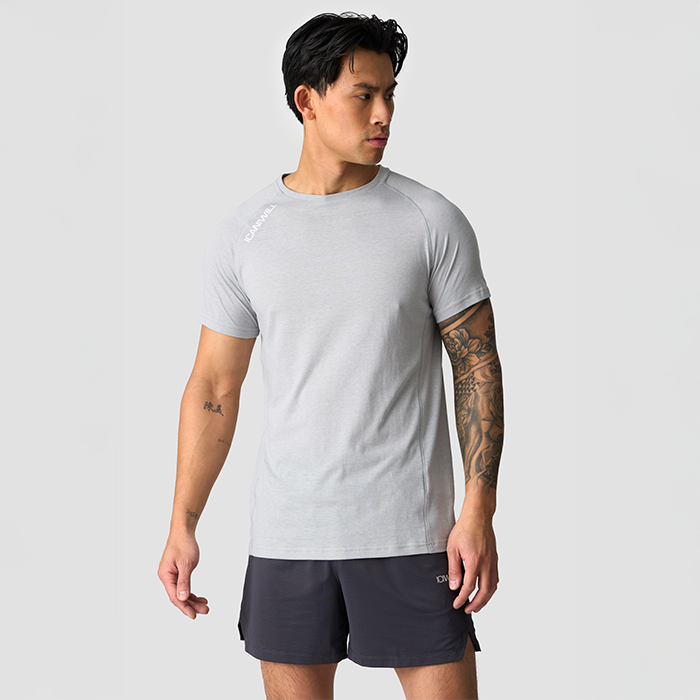Tri-Blend Ren T-skjorte Grå