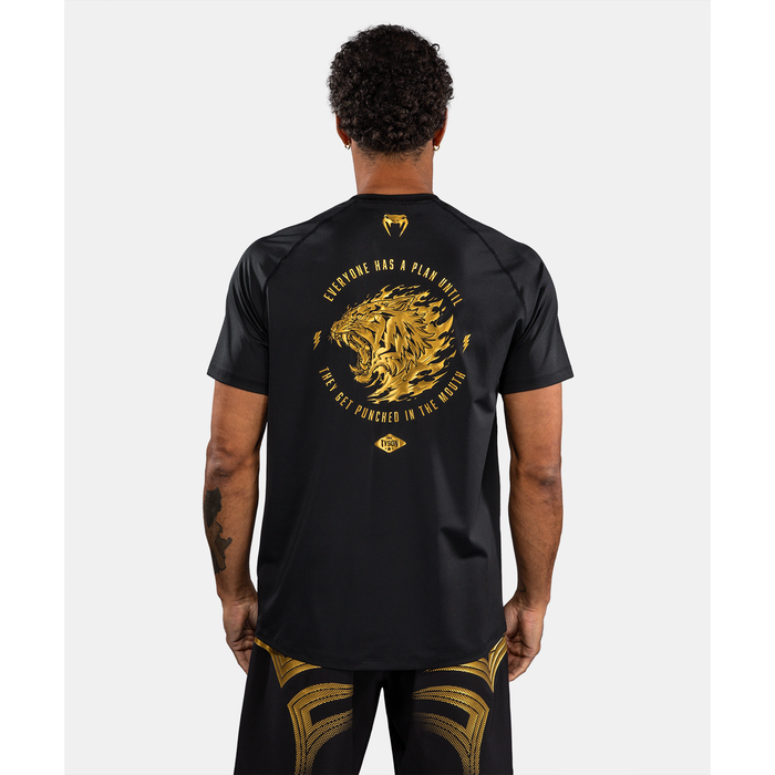 VENUM X MIKE TYSON TIGER Dry Tech T-shirt Black/Gold