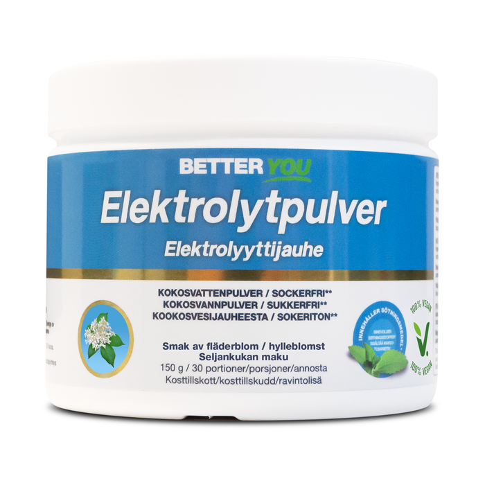 Elektrolytpulver 150 g - Fläder