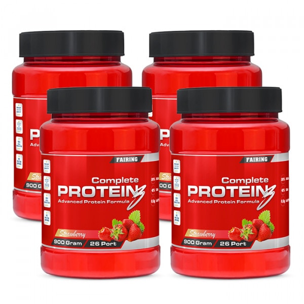 Bilde av 4 X Complete Protein 3, 900 G, Big Buy