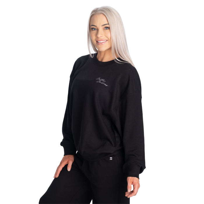 Oversized Genser Svart