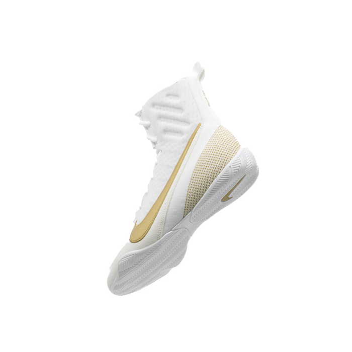 Nike Machomai 3 Boksesko Hvit Gull