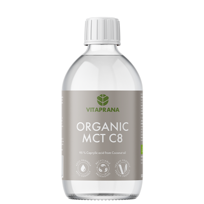 Økologisk MCT Olje C8 500 ml