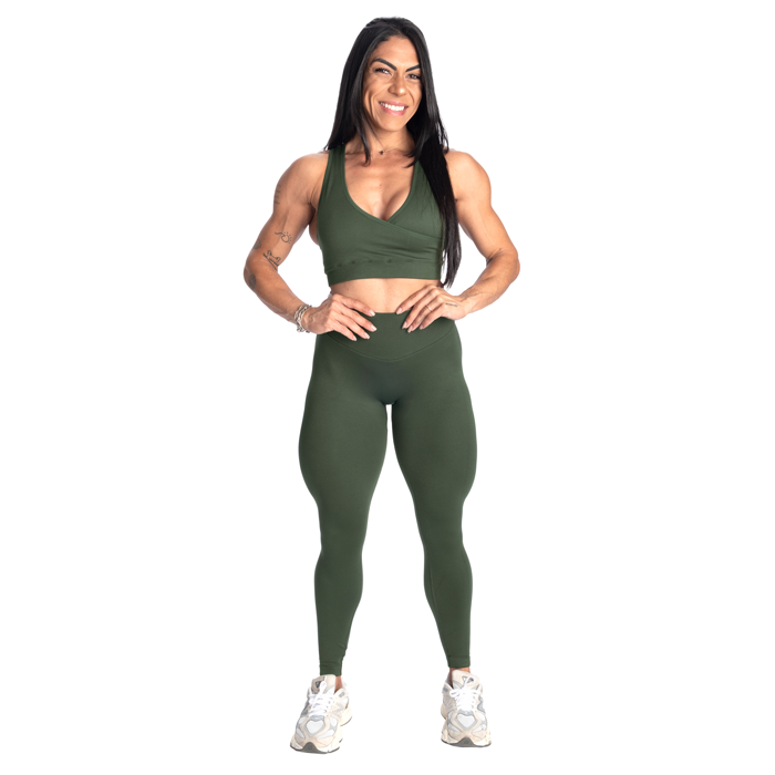 Shape Seamless Tights M&oslash;rkegr&oslash;nn