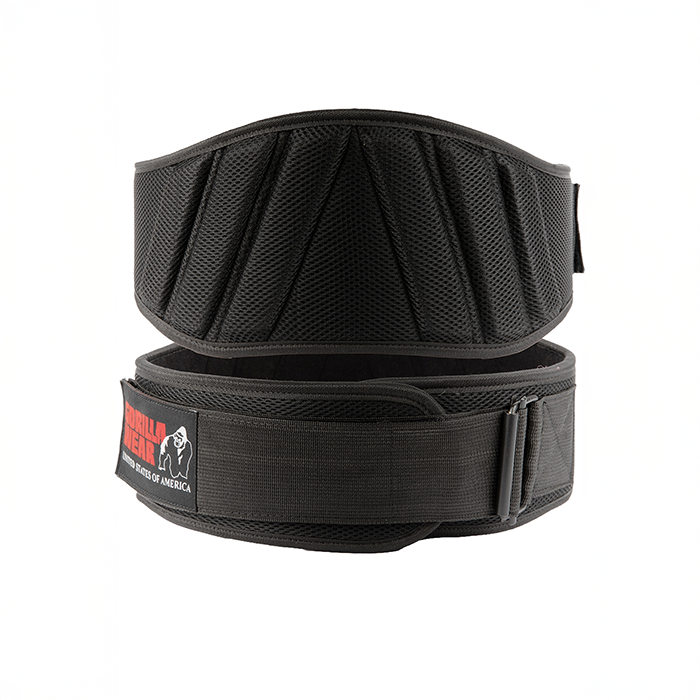 Padded Mesh L&oslash;ftebelte Sort 15 cm