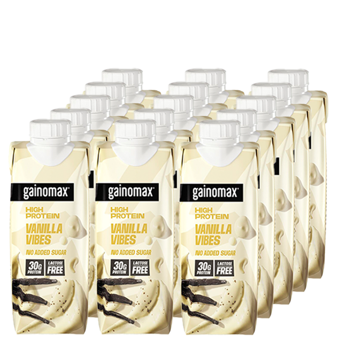 15 x Gainomax High Protein Drink 250 ml vanilj
