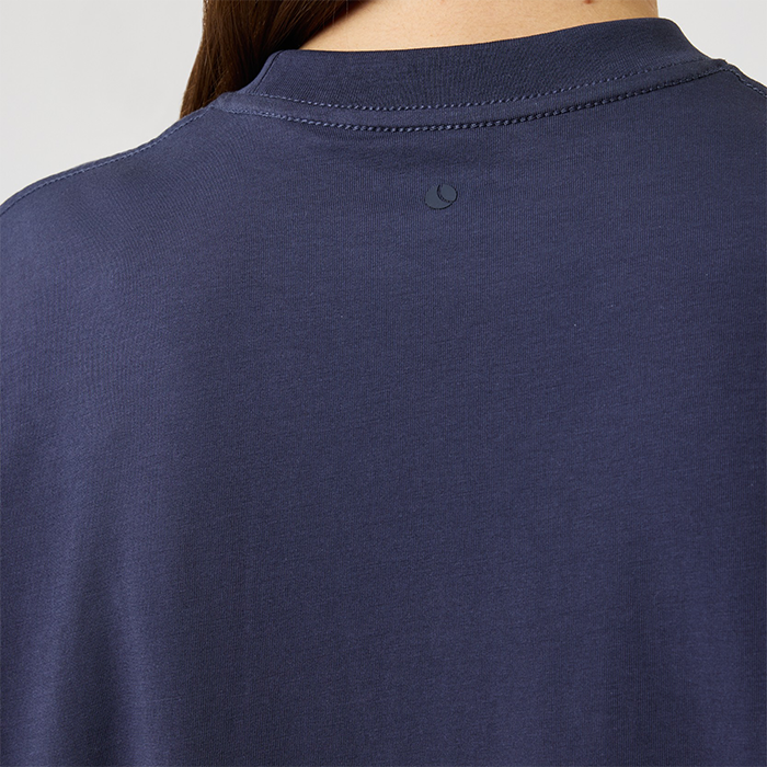 Studio Oversized T‑skjorte Gr&aring;