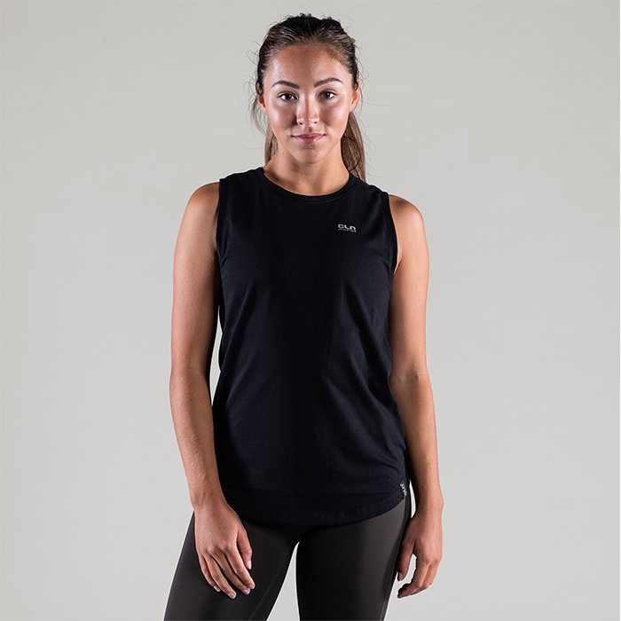 CLN Push ws Tank, Black