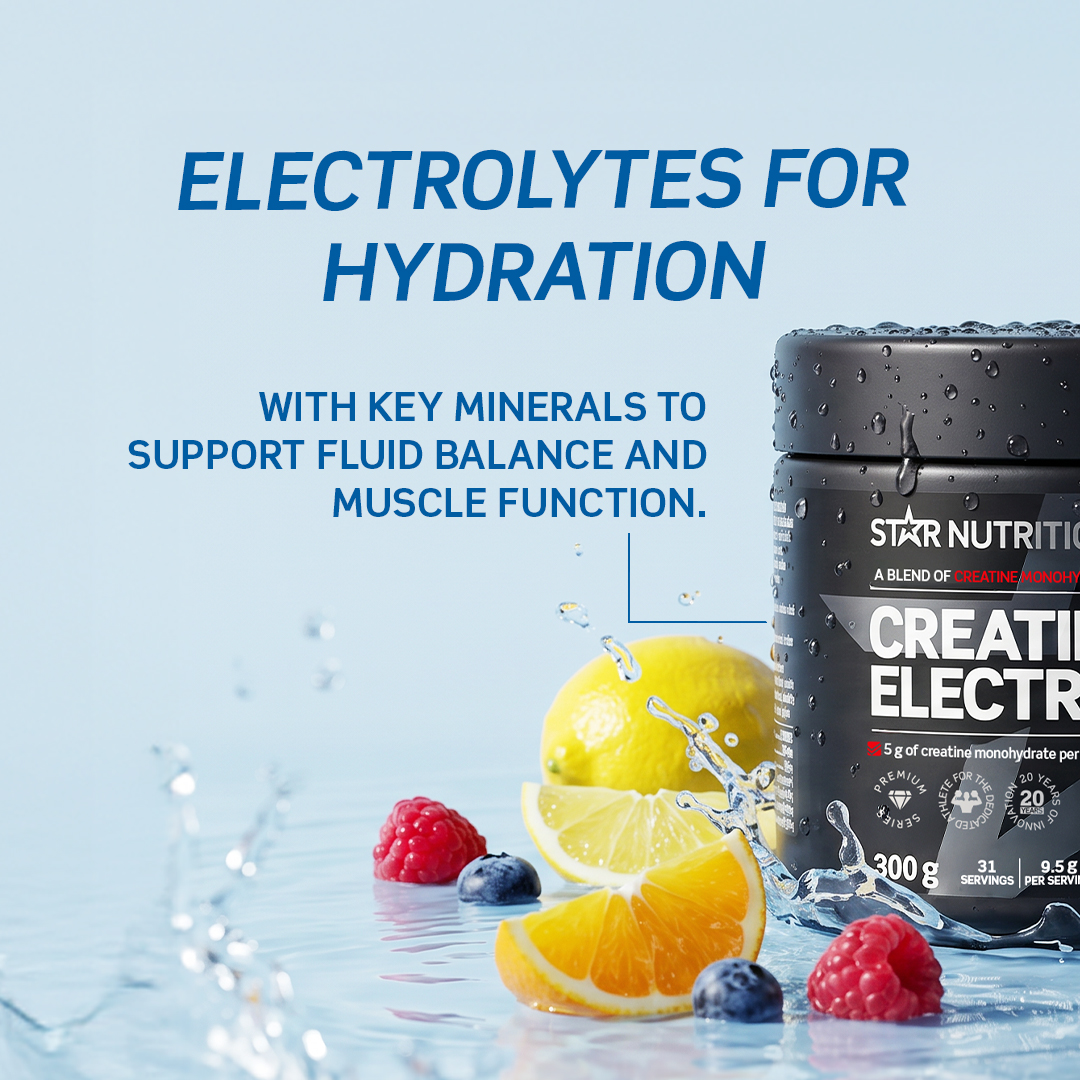 Creatine + Electrolytes 300 g citrus